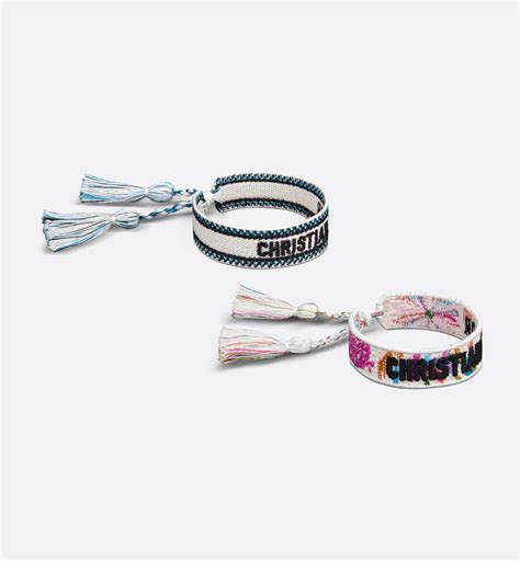 pulseras tela christian dior|pulseras cristianas para mujer.